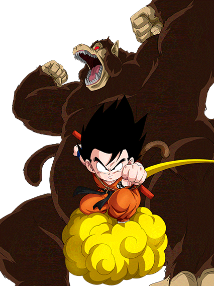 Full On Strike Goku Youth Giant Ape