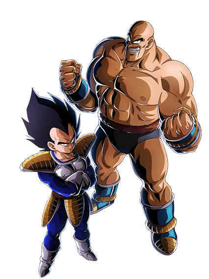 Rampaging Vicious Saiyans Nappa Vegeta