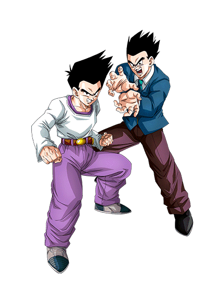 Earth Protecting Fraternal Power Gohan Gt And Goten Gt