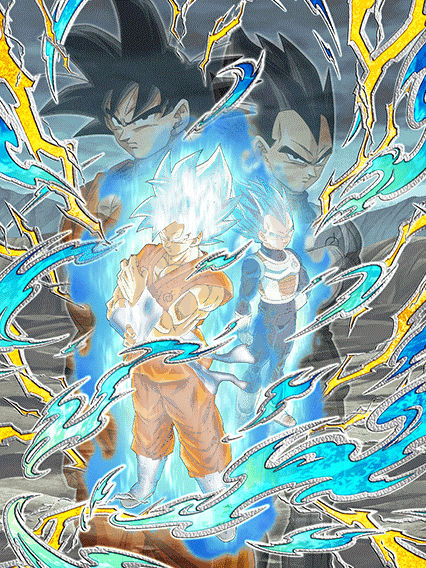 Divine Combat Begins Super Saiyan God SS Goku/ Super Saiyan God SS Vegeta