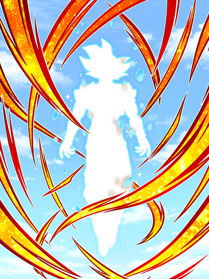 Divine Fighter Born of Light Super Saiyan God Goku