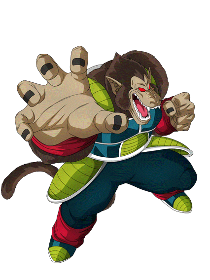 Power Demonstrated in Clashes Bardock Giant Ape