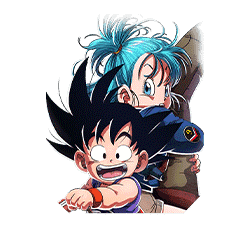 The Original Golden Duo Goku (Youth) & Bulma (Youth)